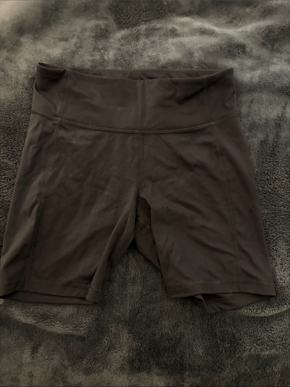 all in motion Black High-Rise Bike Shorts